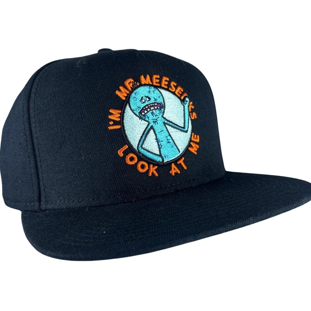 Rick and Morty Mr Meeseeks Look At Me Snapback Hat Adult Swim